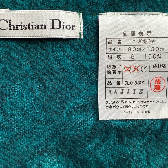 Christian Dior Luxury Wool Throw Blanket - Cozy Gift for her 🎁FAST SHIPPING - Picture 6 of 6